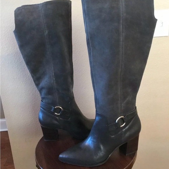 Sole Society Women's Daleena Knee High Boot Iron Brown Size 9 M $160 - Picture 6 of 9